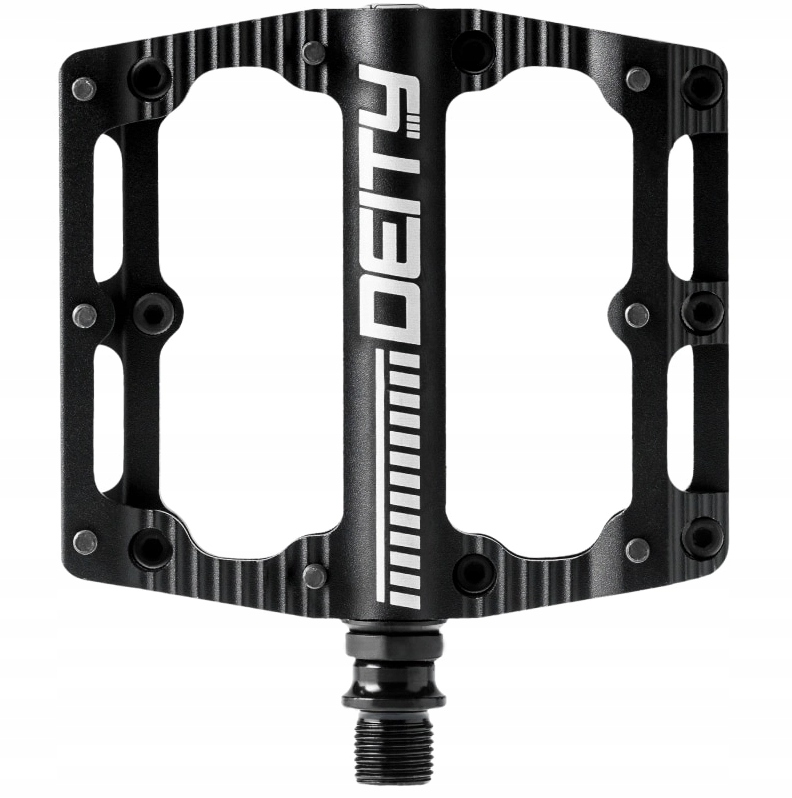 DEITY Black KAT – platformy, czarne