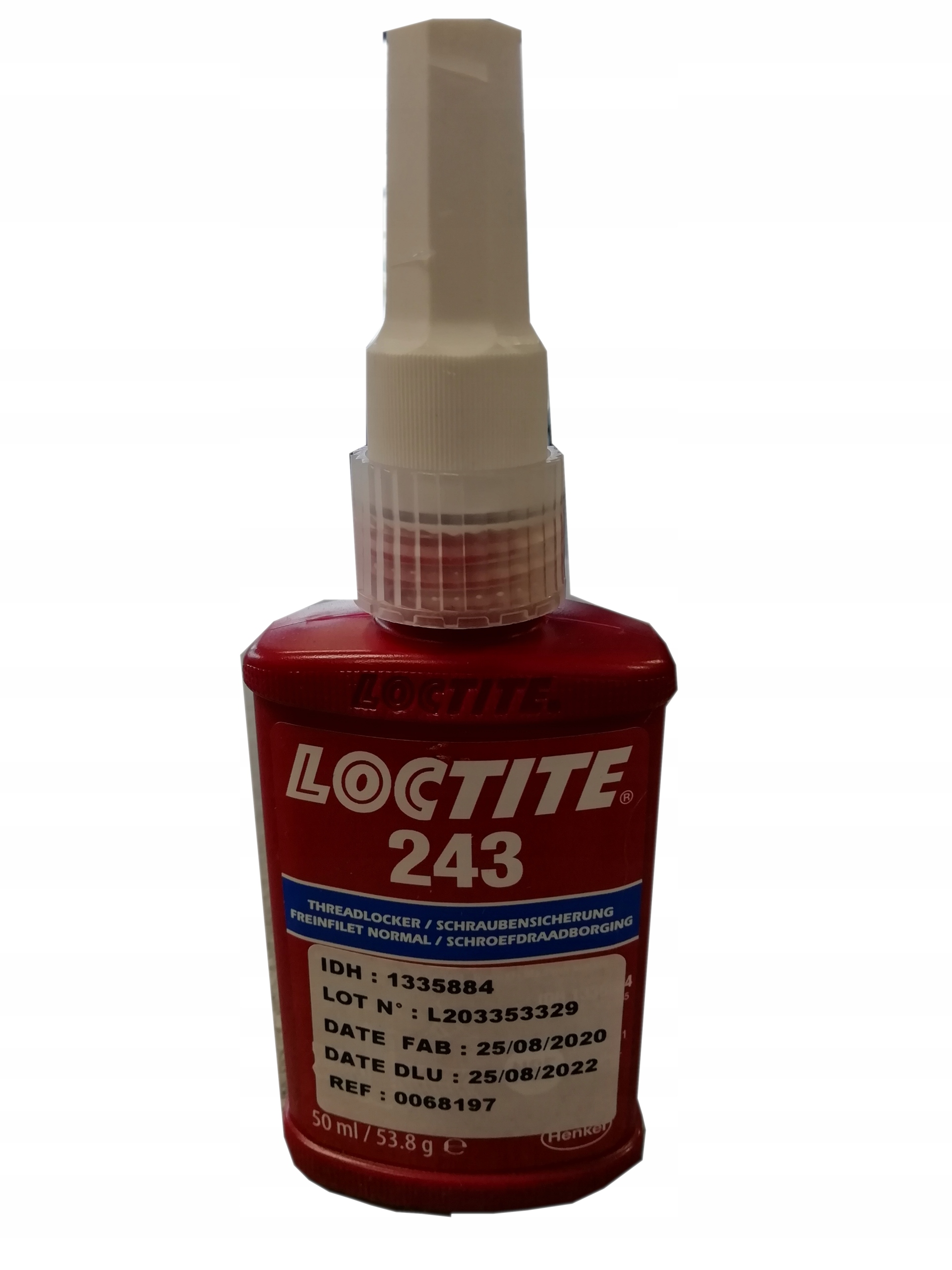 Loctite Lepidlo Na Závity Loctite 243 50 ML Modré 24350 ML