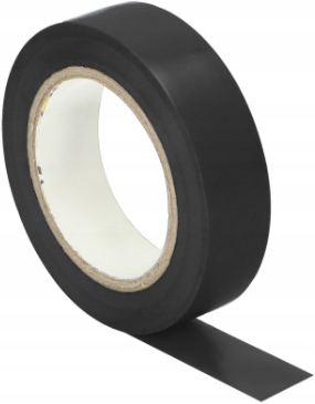 TAŚMA IZOLACYJNA 15mm UNIEPALNIONA CZARNA 10m