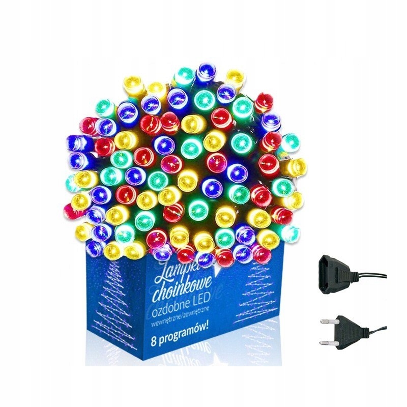 

Światełka lampki wewnętrzne/zewnętrzne 500LED 32m