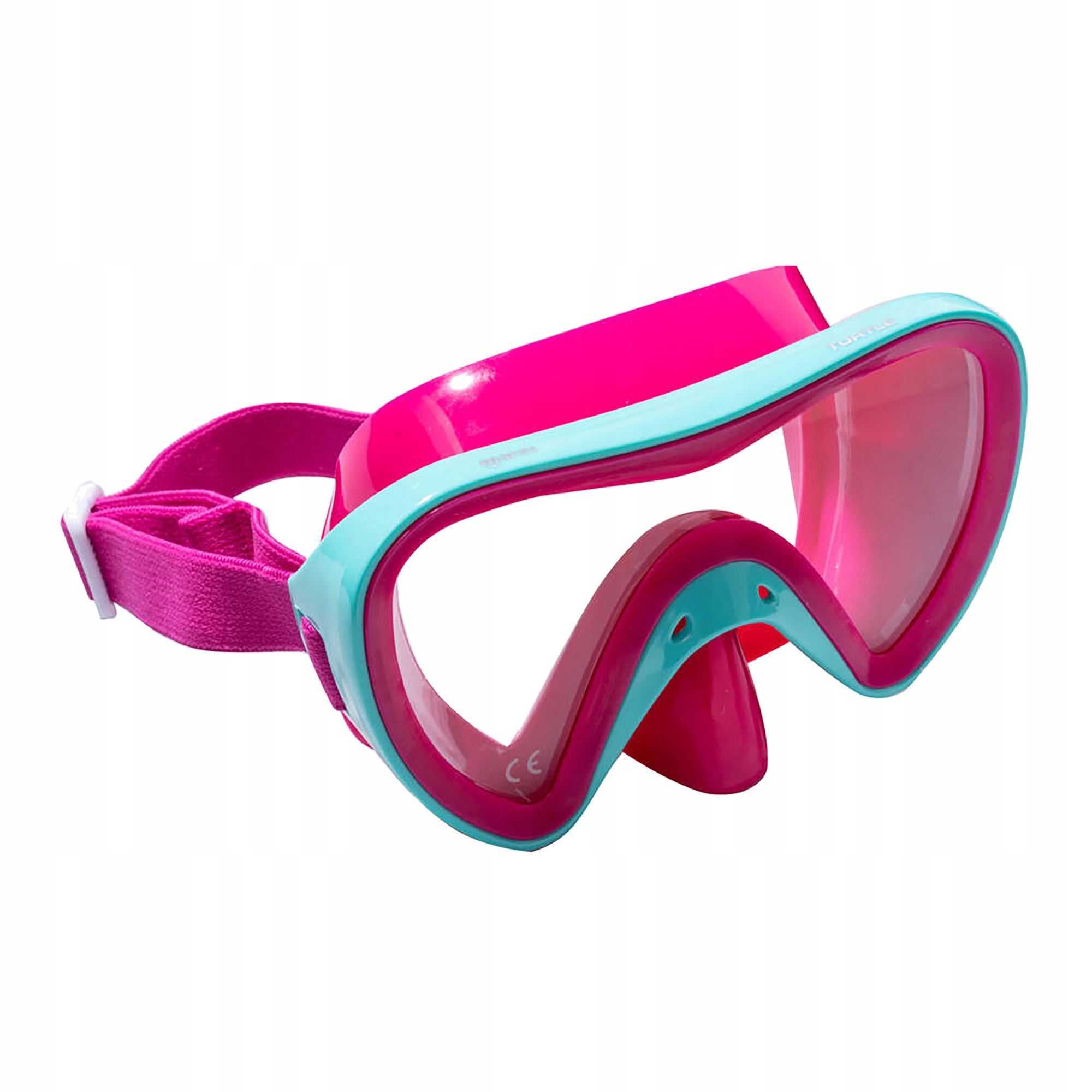Maska do snorkelingu dziecięca Mares Turtle aqua/pink OS