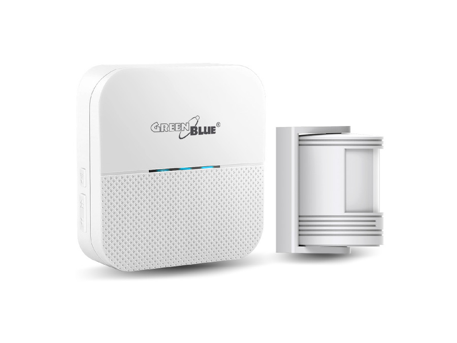 Mini Alarm Bezprzewodowy do Drzwi z Czujnikiem Ruchu Sygnalizator Wejścia