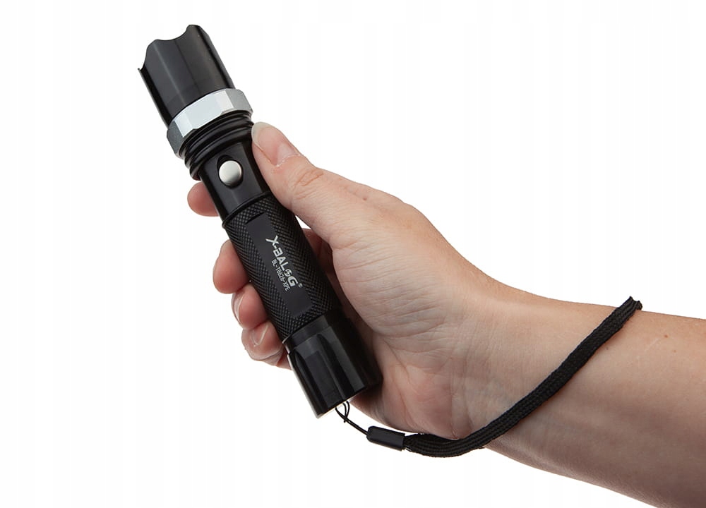 LATARKA POLICYJNA LED CREE XM-L ZASIĘG 600M Liczba trybów 3