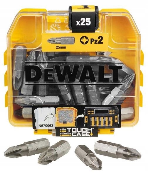 

Zestaw bitów PZ2 25 el. DeWalt DT71521 Pozidriv