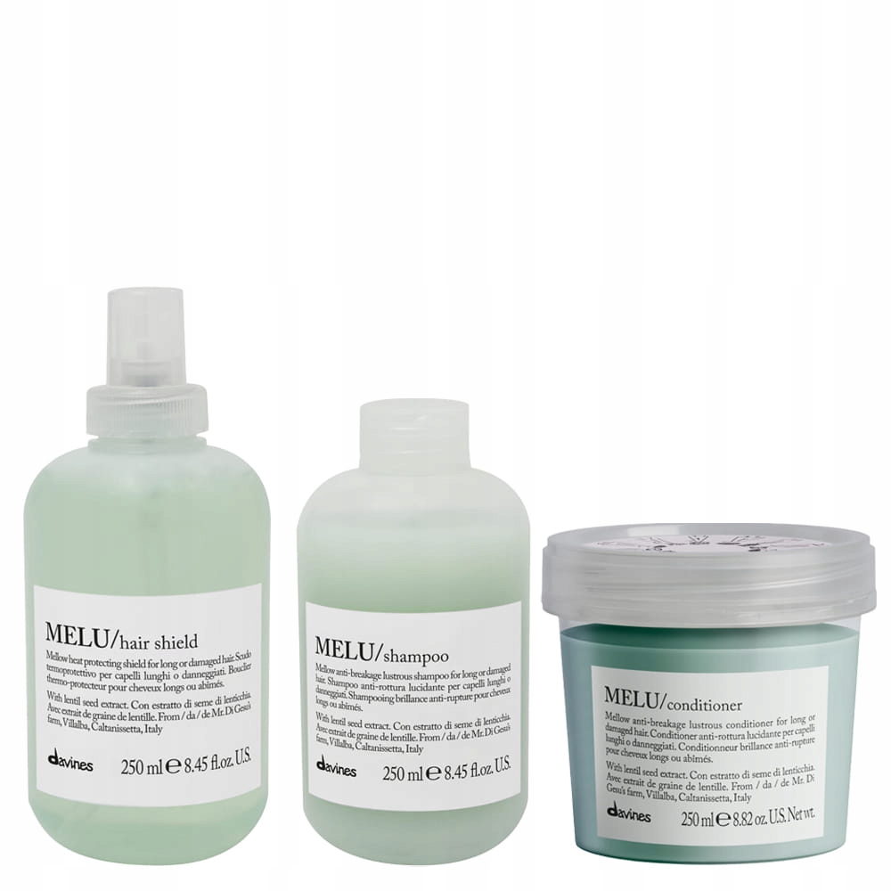 Davines Melu šampon kondicionér posilující sprej pro lámavé vlasy