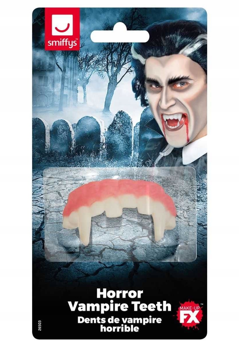

Sztuczne Zęby Szczęka Wampir Kły Charakteryzacja