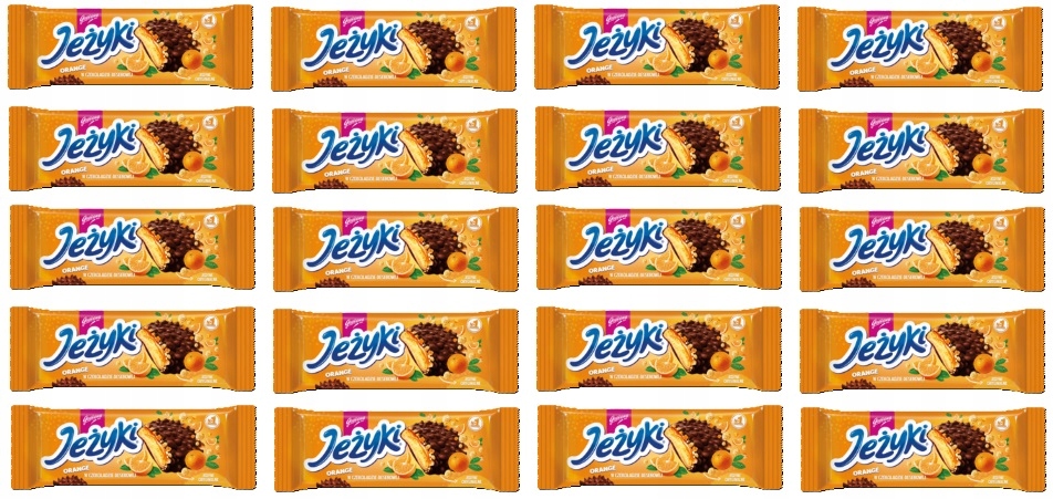 Levně 20 x 140 g Goplana Ježky pomerančové čokoláda dezertní Karton