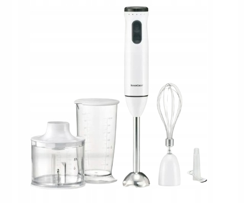 Multifunkční ruční mixér SilverCrest Ssms 600 E3, k mixování, bílý