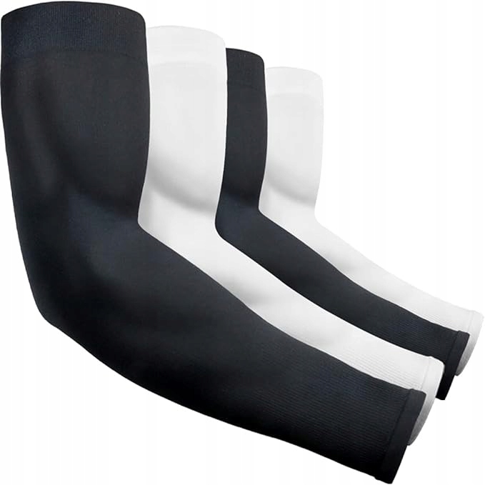 RĘKAWY ROWEROWE PRZECIWSŁONECZNE CHŁODZĄCE TRENINGOWE ODDYCHAJĄCE 4 PARY