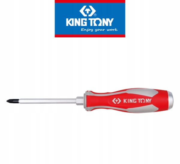 

Wkrętak Krzyżakowy No.2 6,0 x 100mm PH2 King Tony
