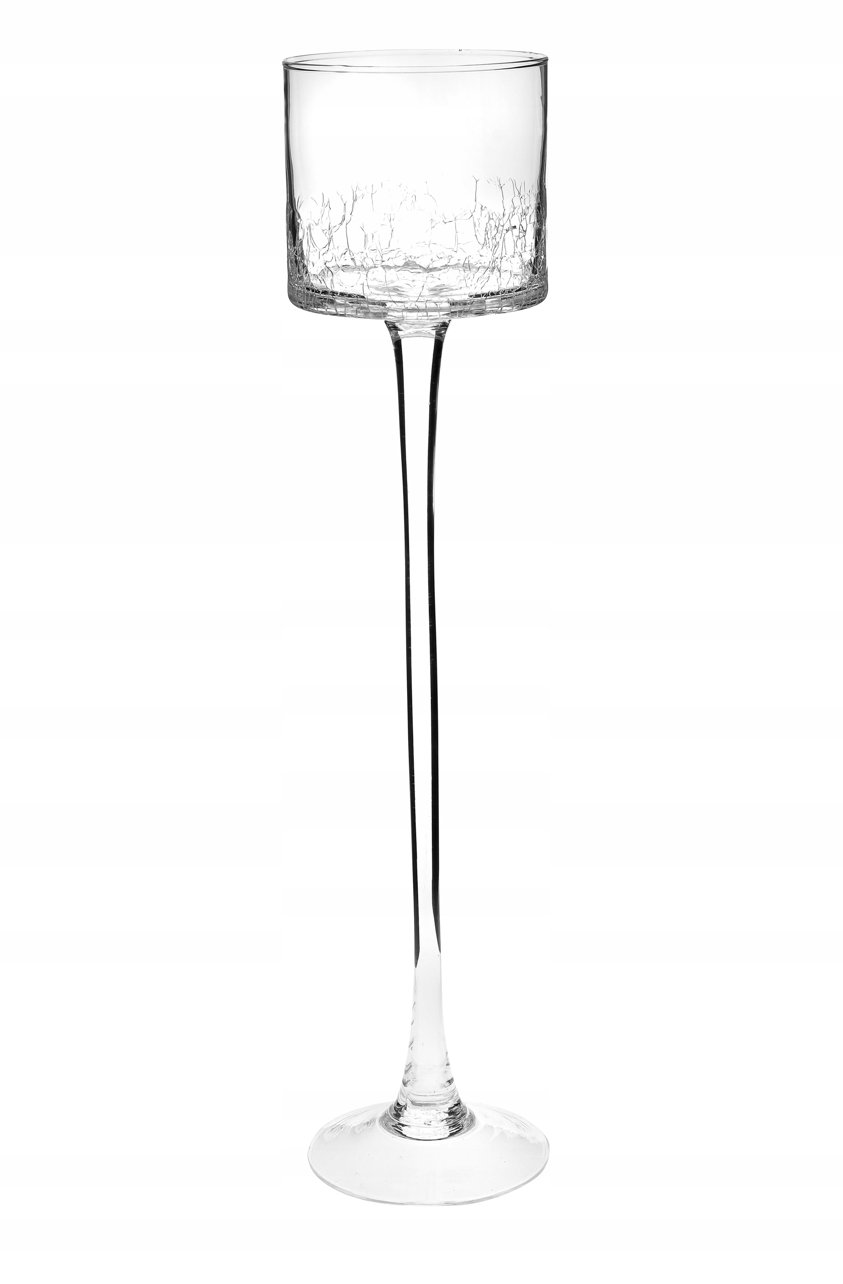 

Świecznik szklany h22 cm wazon Krakla kompozycja