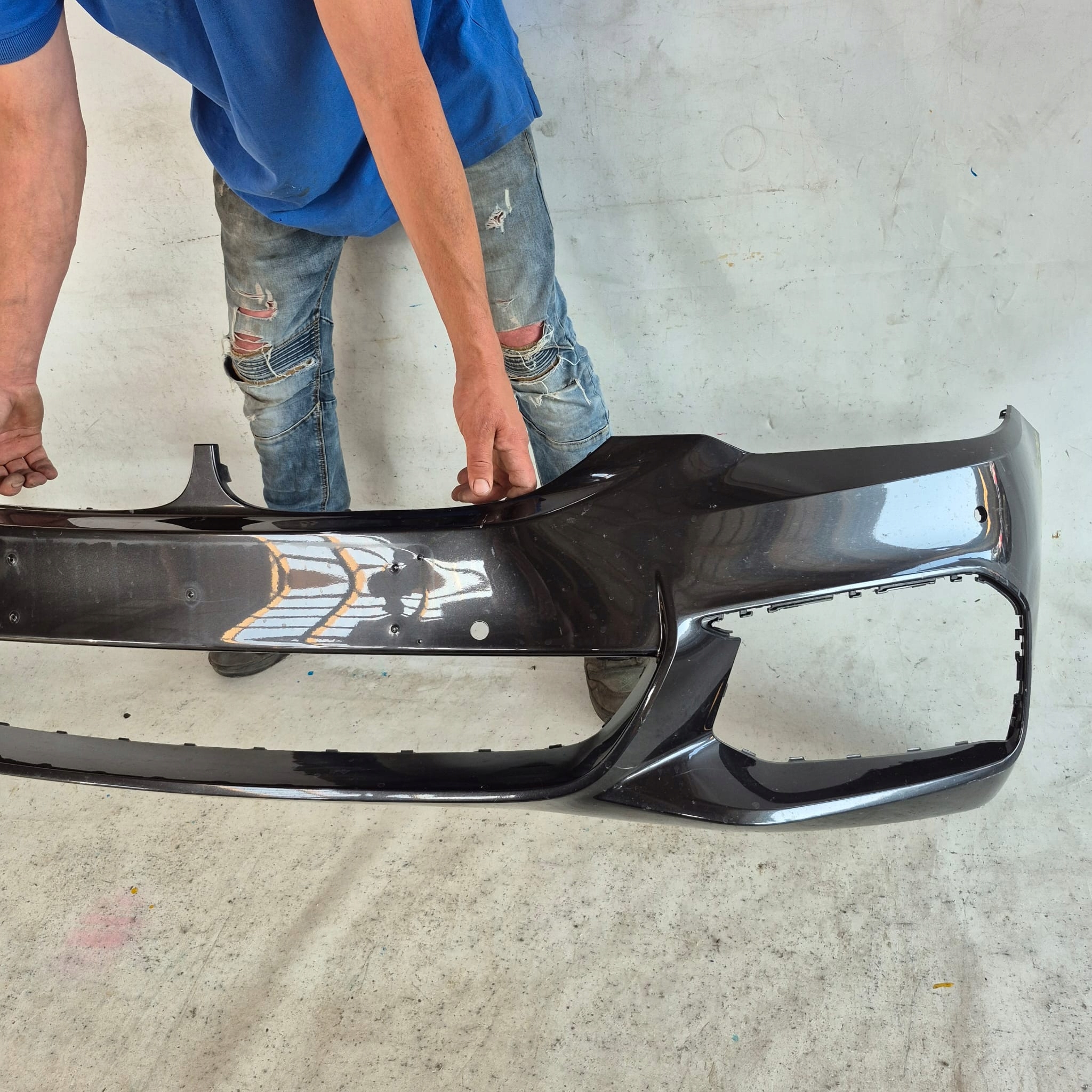 BMW 5 G30 G31 m-packet 17-20 bumper front front PDC