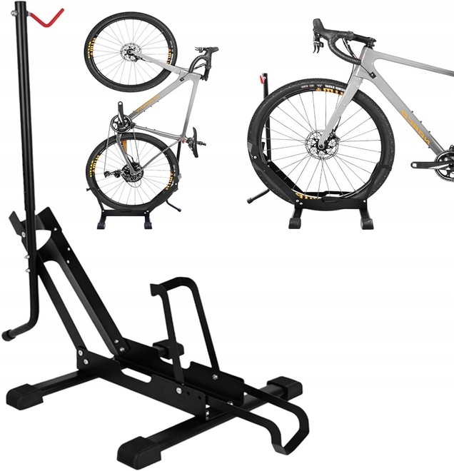 Aolawco Stojak Rowerowy Wolnostojący Regulowany 2w1