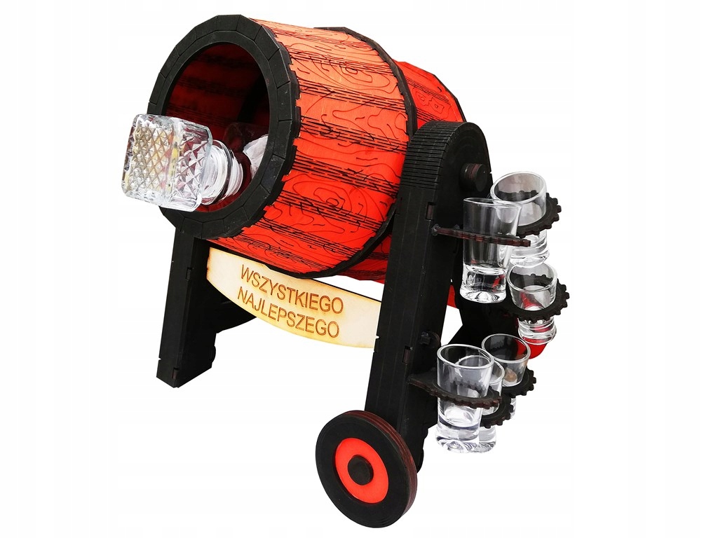 

Karafka Betoniarka Kieliszki do wódki