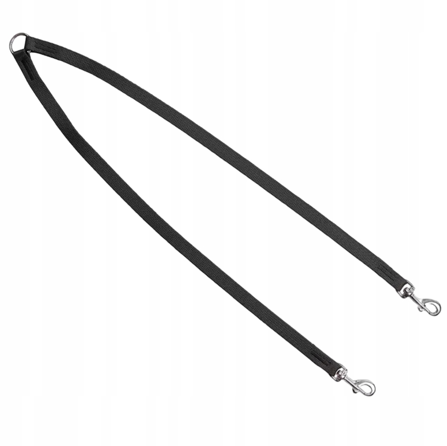 

Rozdzielacz Z Taśmy Do Smyczy Psa 2,0X70CM Czarny