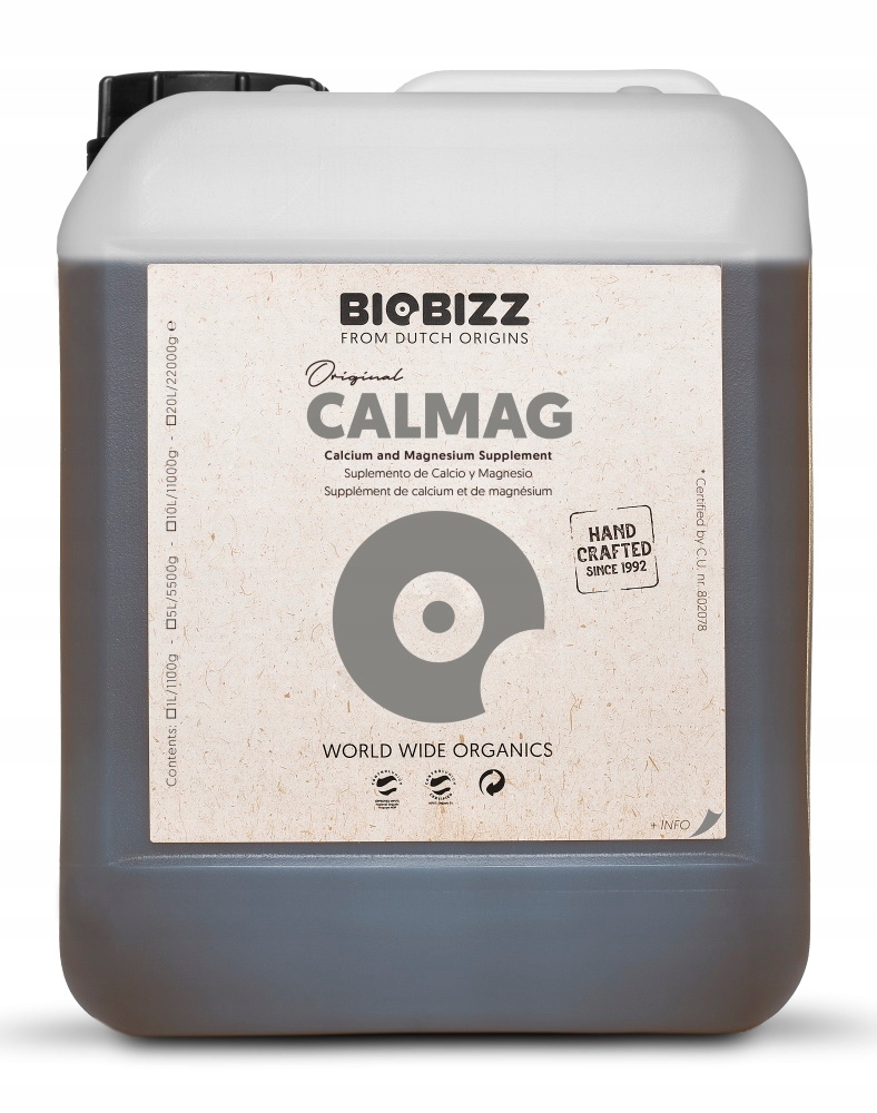 Biobiz CalmAg 5L organický horčík a vápnik