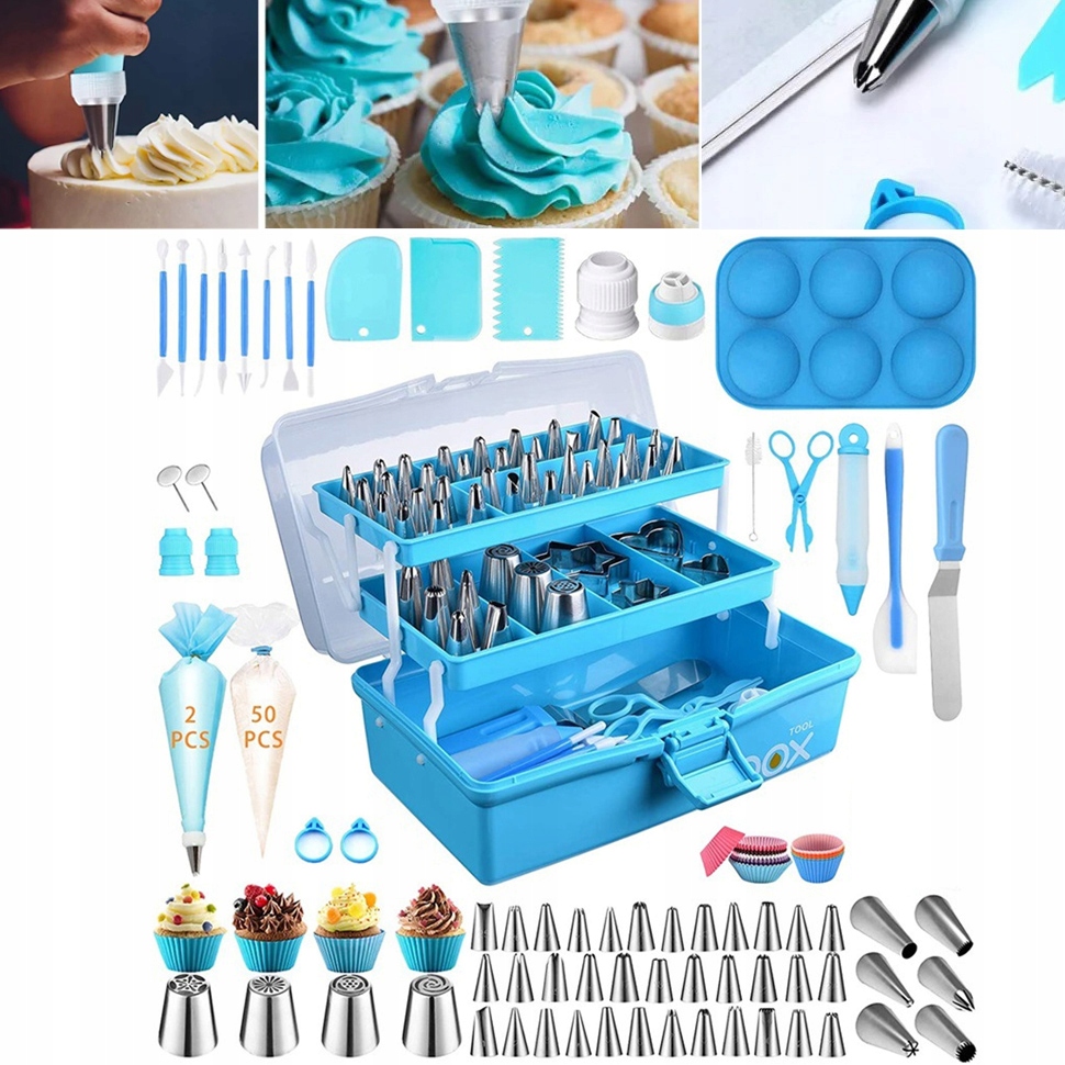 Sada Akcesoria Pro Dorty A Cukrářské Dekorace 237KS