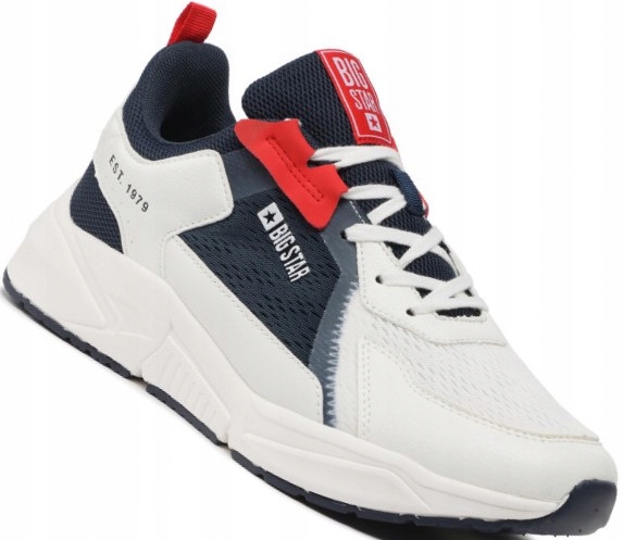 

Sneakersy Sport Białe Big Star Buty JJ174399 R43