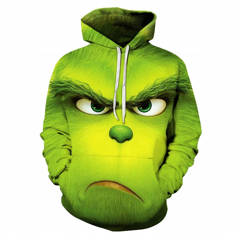 

Bluza z kapturem Męska duży nadruk 3D Print S-5XL