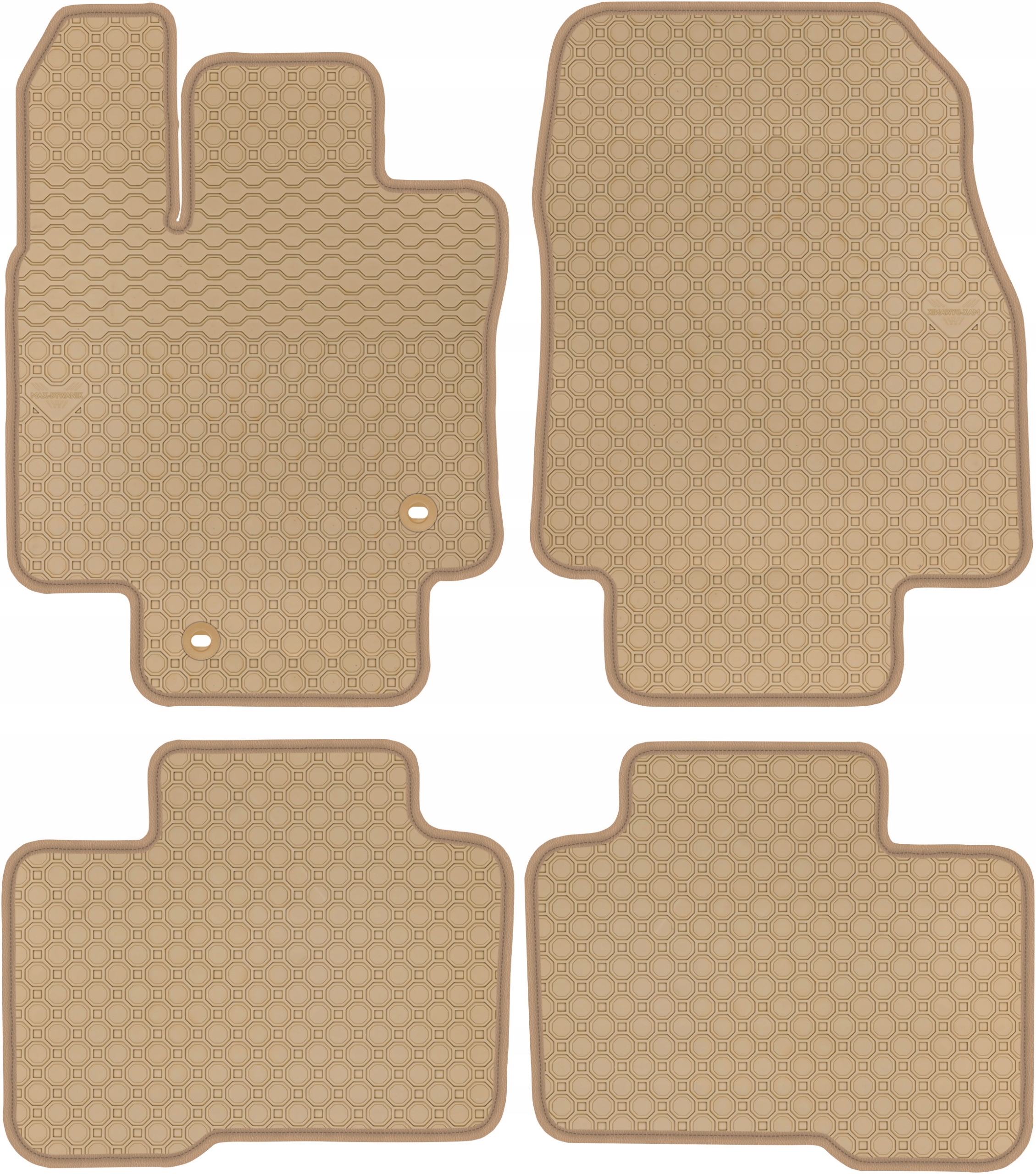 Toyota Highlander IV XU70 20 Koberce Béžové