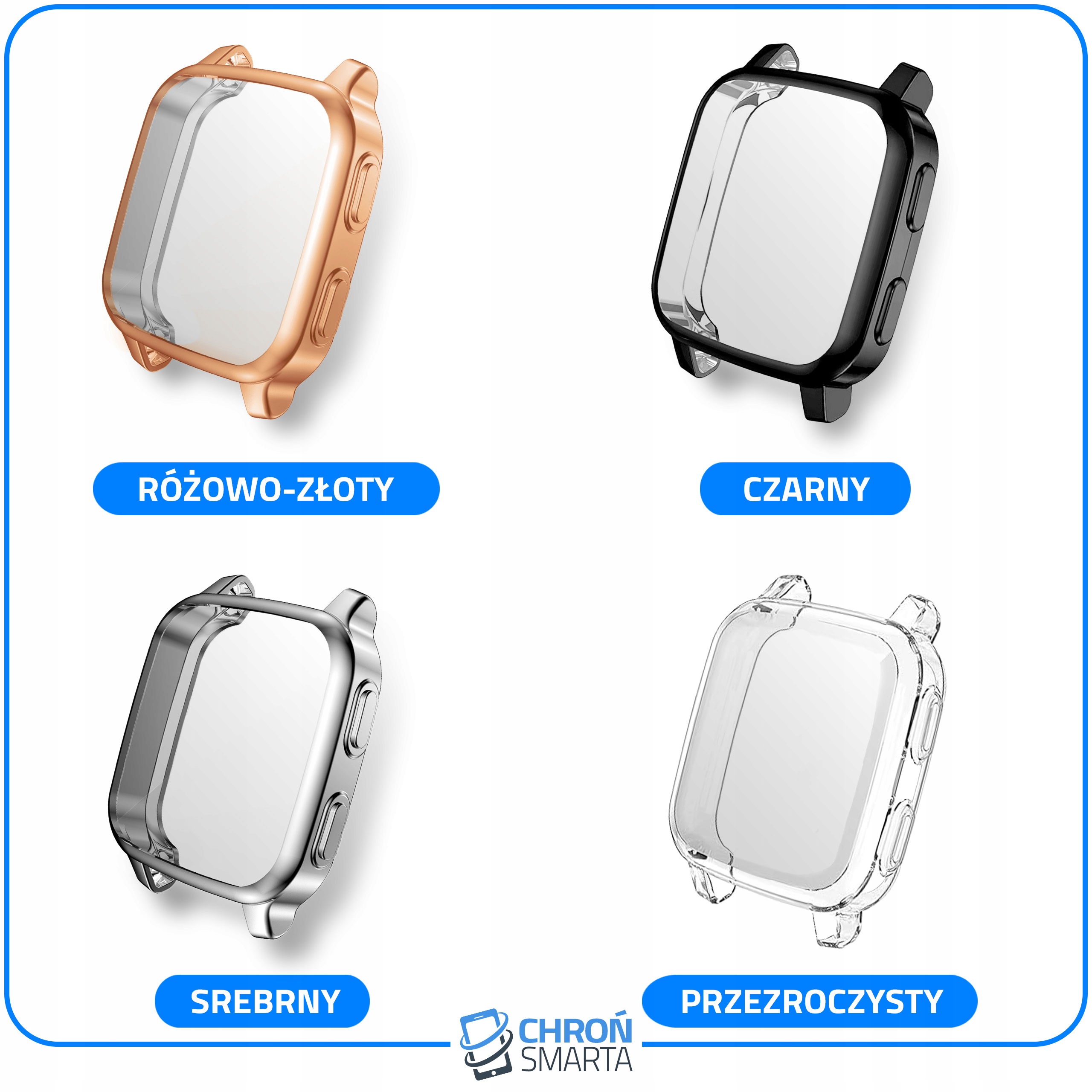 ETUI OCHRONNE 2w1 do Garmin Venu SQ GPS obudowa do zegarka nakładka case EAN (GTIN) 5903810883830