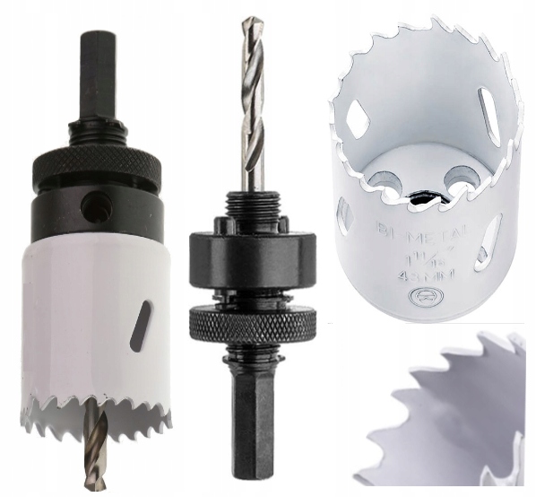 

Otwornica Koronka Bimetalowa 43mm Do Metalu Drewna