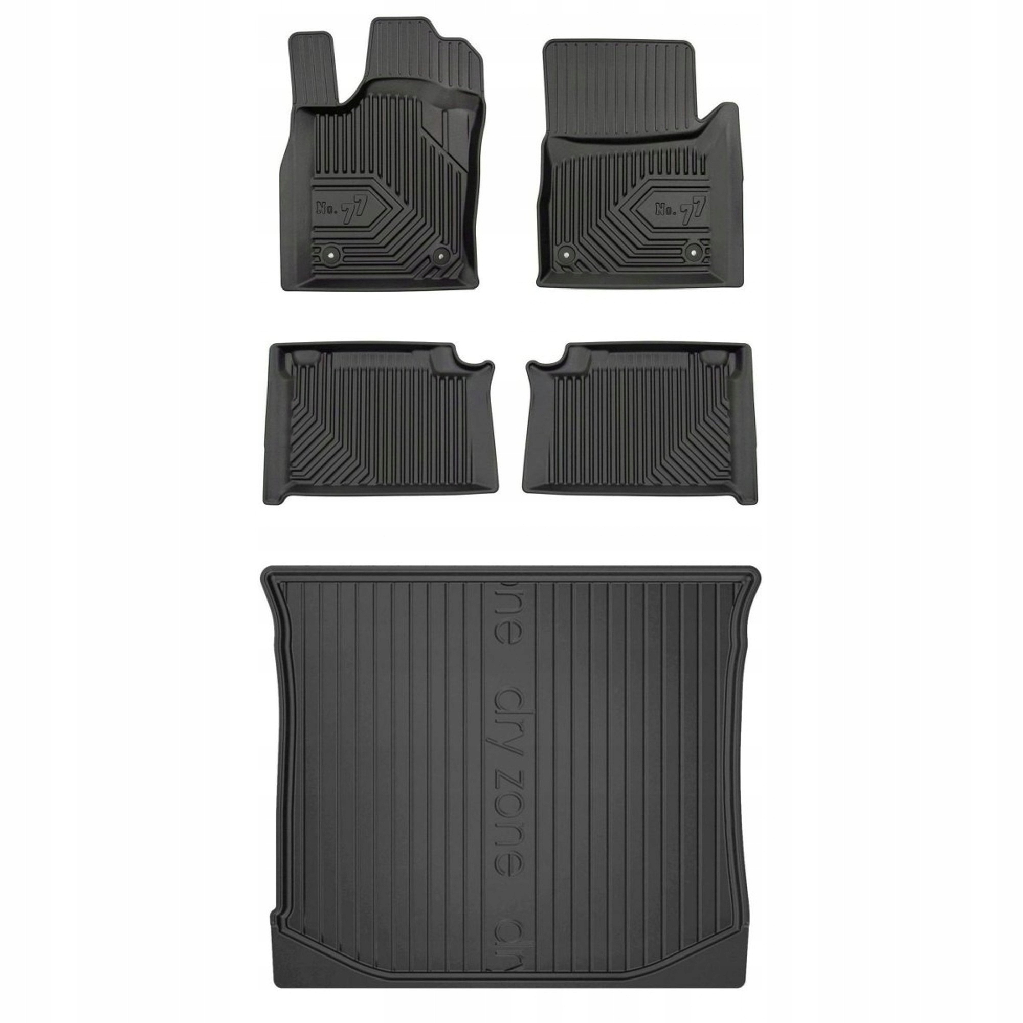 Gumová sada kobercov a rohoží Jeep Grand Cherokee IV 2010-2021