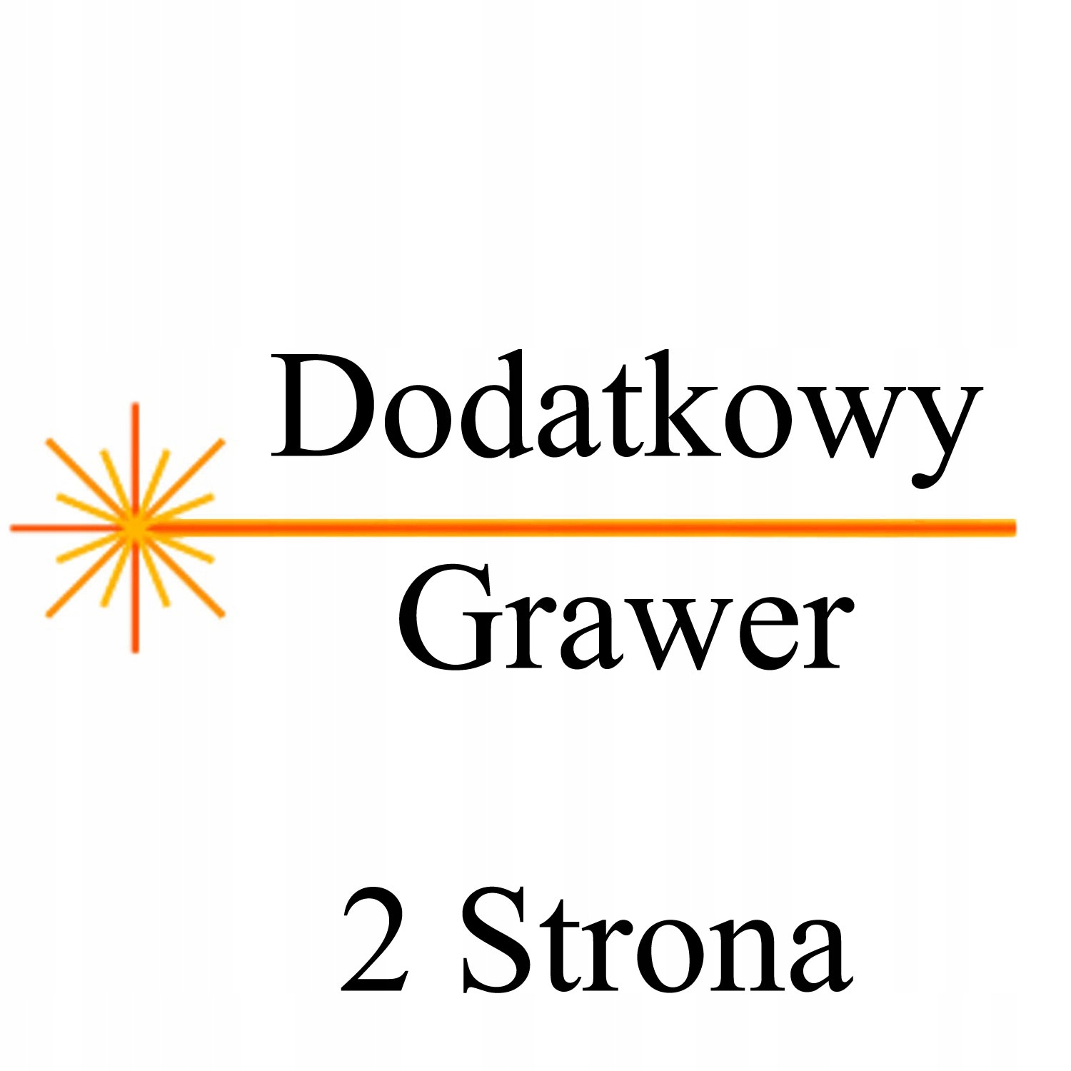 

Dodatkowy grawer 2 strona na naszyjniku bransoletc