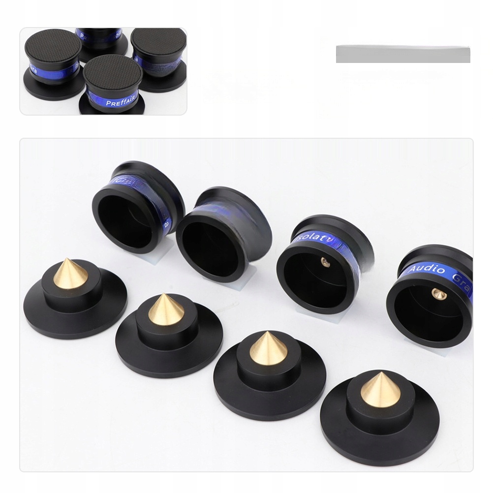 GŁOŚNIKI NÓŻKI Amortyzujące GŁOŚNIKI 4 SZT Marka bez marki