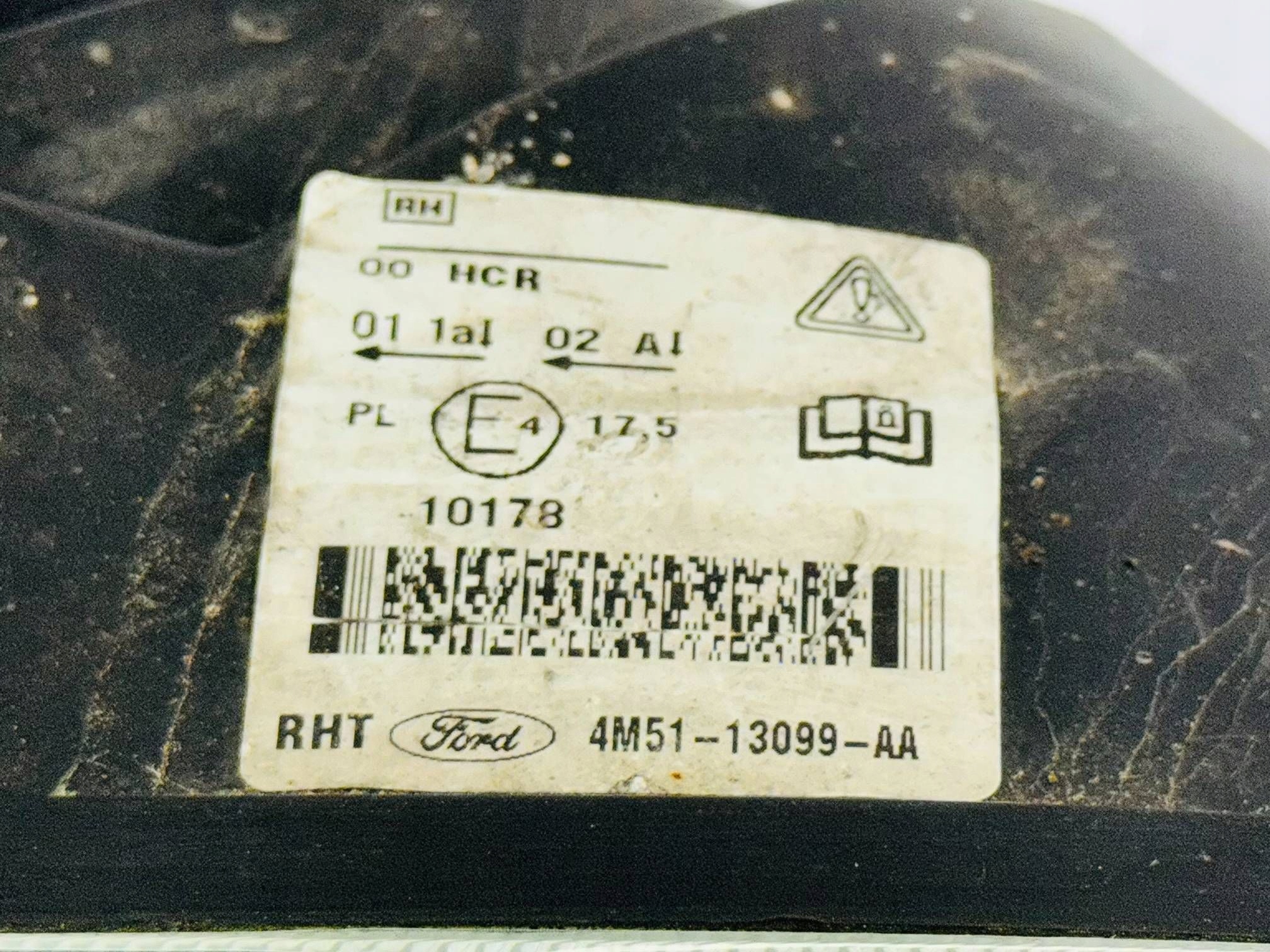 Ford Focus light front 4M5113099AD 10178 00157