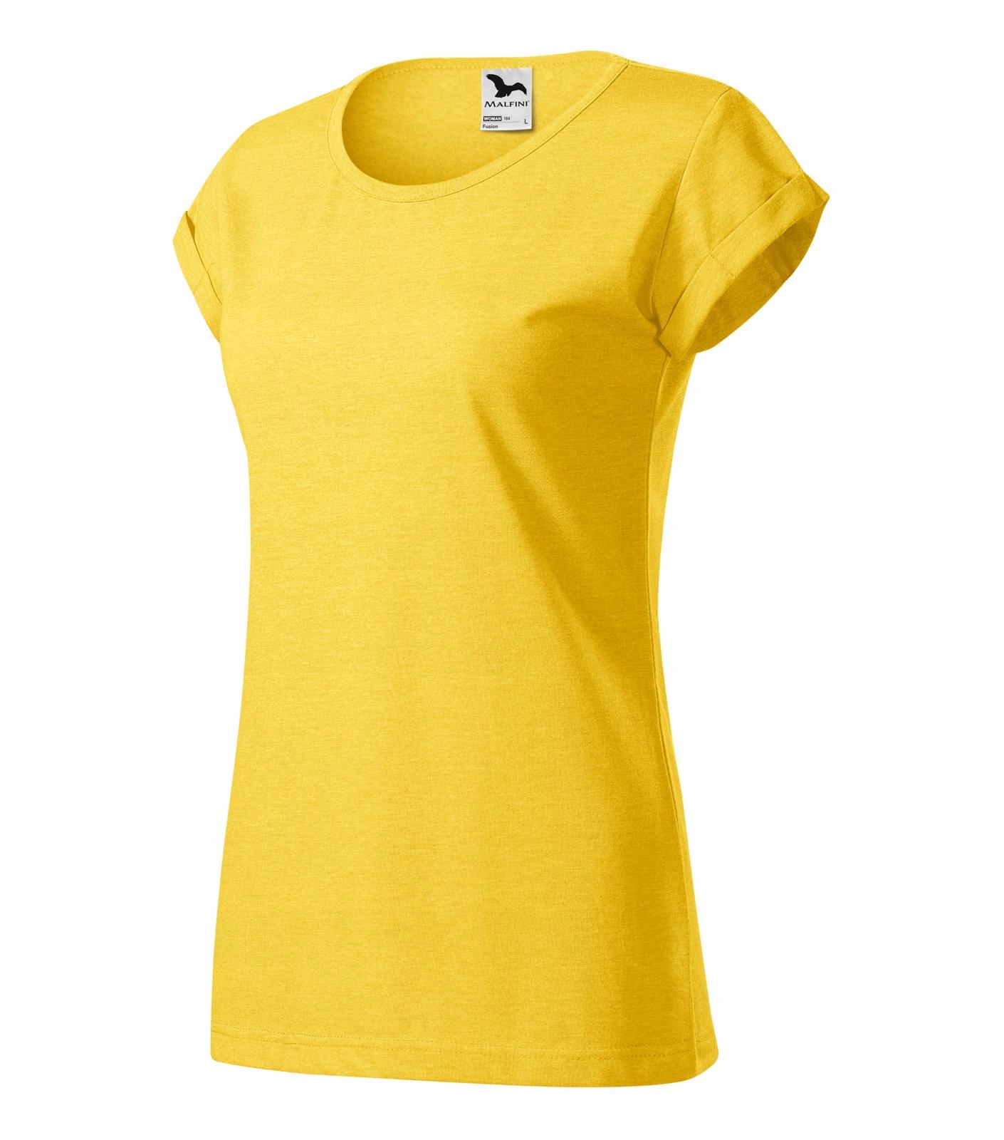 

Damska koszulka T-shirt malfini 164 Żółty L