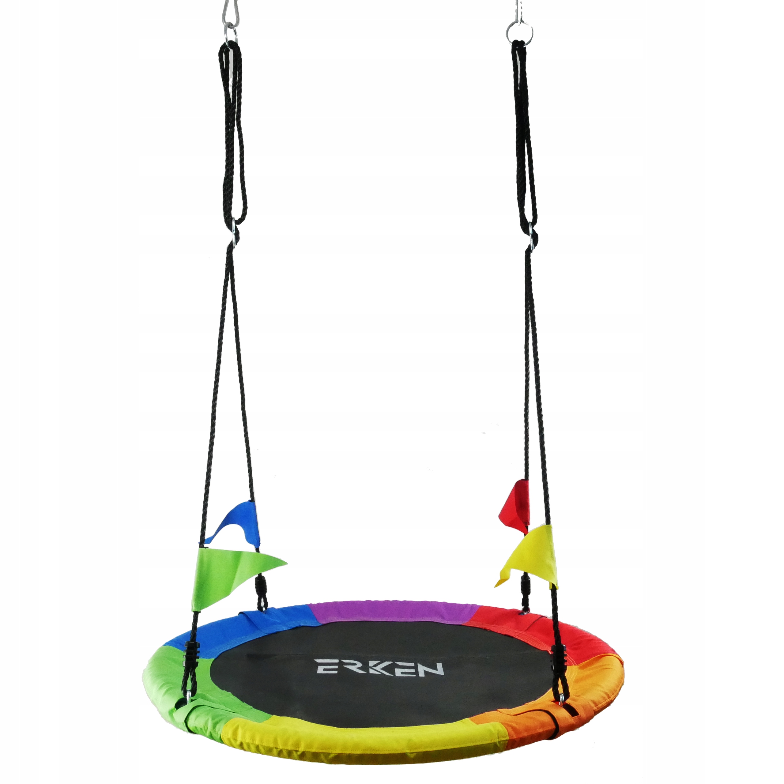 Huśtawka dla dzieci dziecięca bocianie gniazdo duża 100 chorągiewki MIX Stan opakowania oryginalne