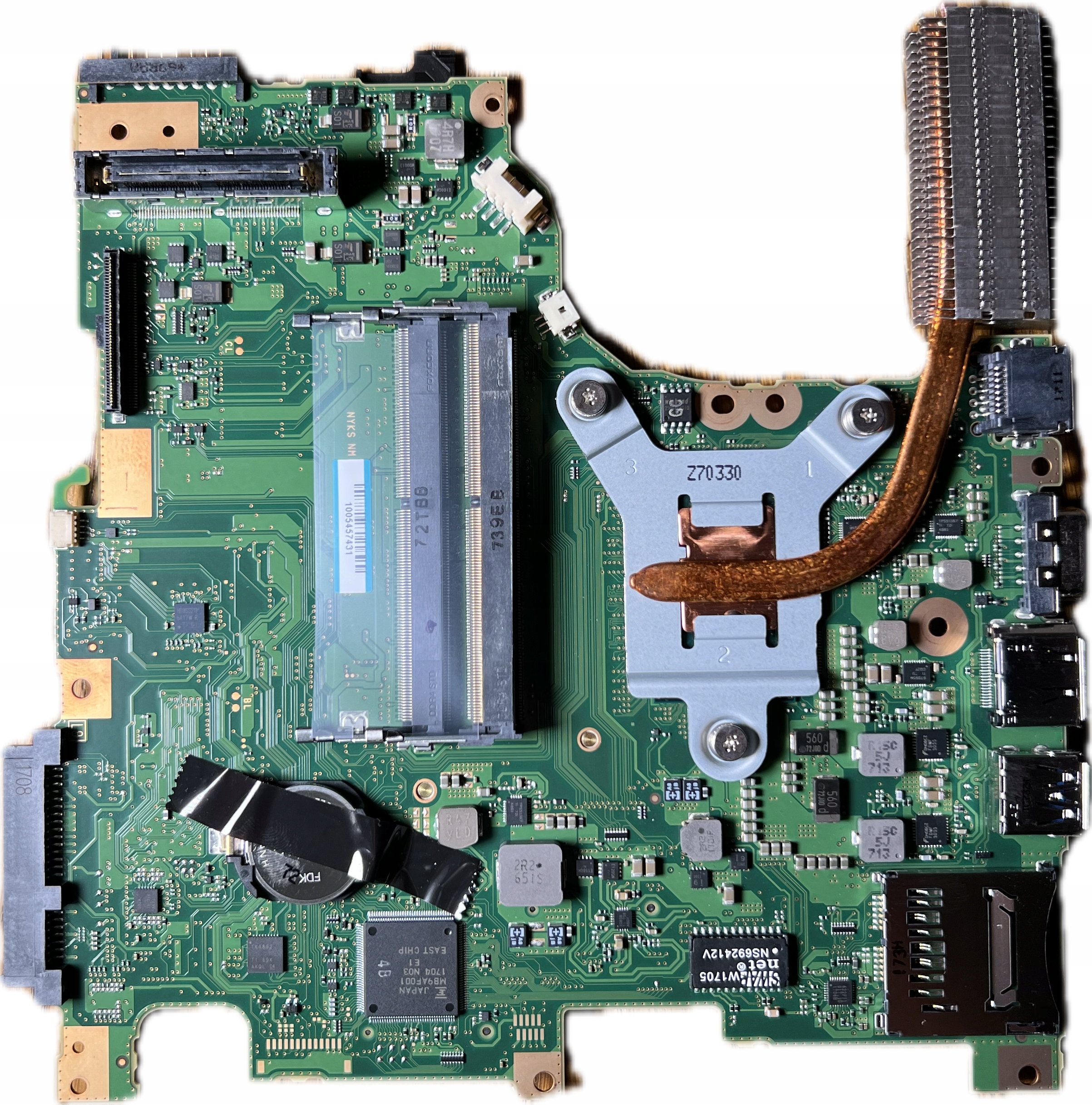 Základní deska pro Fujitsu Lifebook E736 E746 E756 CP706743-XX i5-6300U New