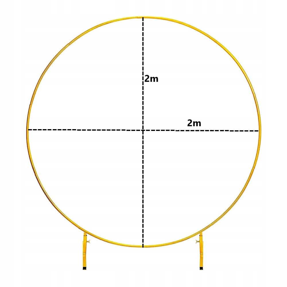 Stojak KOŁO na balony 2m Tło do zdjęć Marka inny