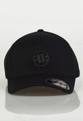 Čepice Full Cap Pit Bull Logo Tech With Perforated černá