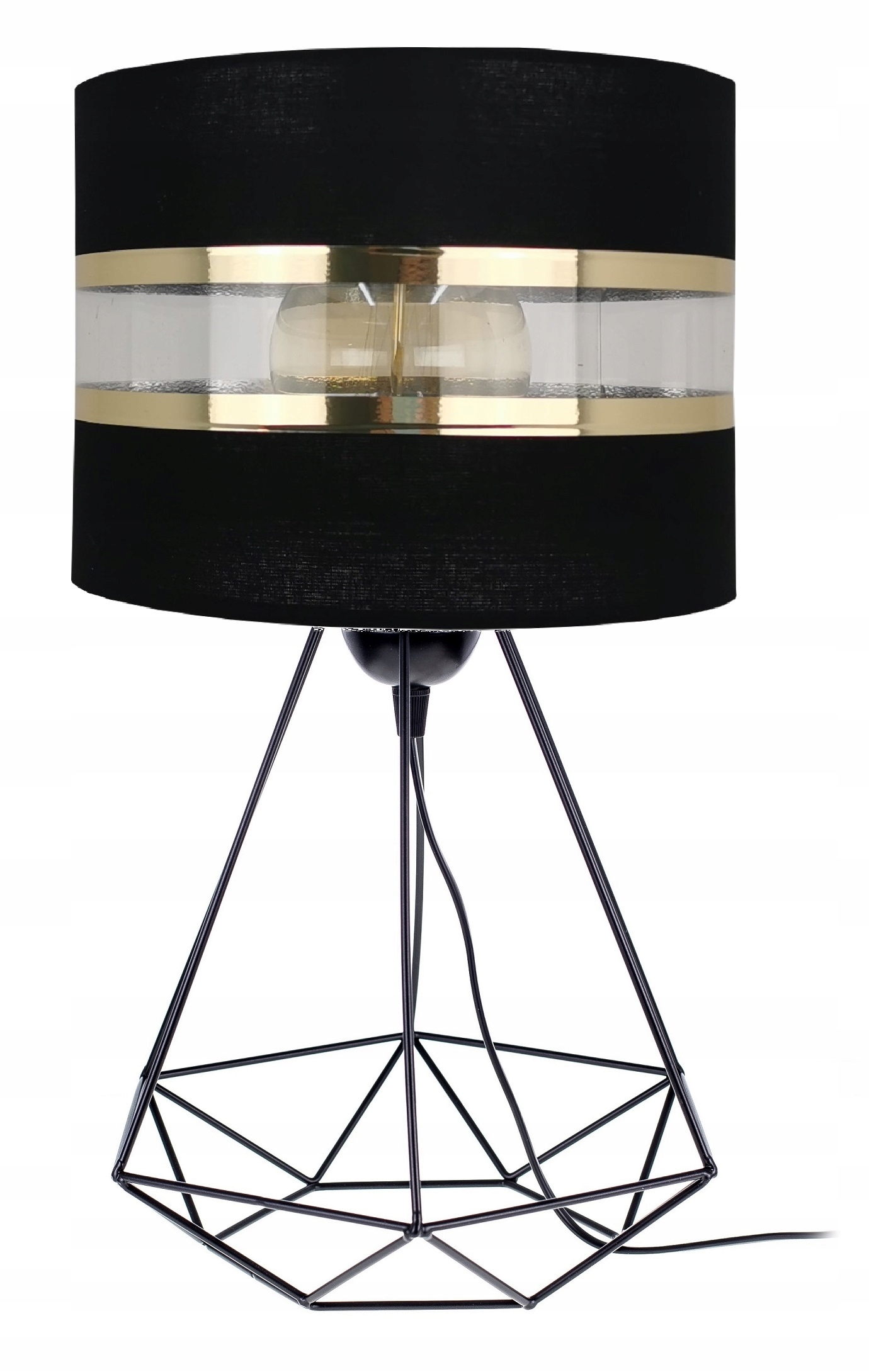

Lampa Nowoczesna Nocna Biurkowa Abażur Led