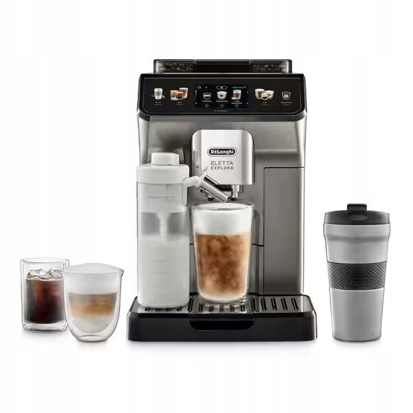 Kávovar na espresso DeLonghi ECAM450.86.T automatický na kávu s mlynčekom
