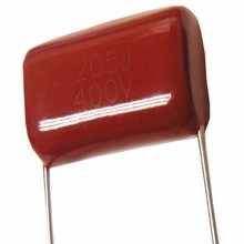 Kondensator MKT 820nF/400V r=20mm - 2szt