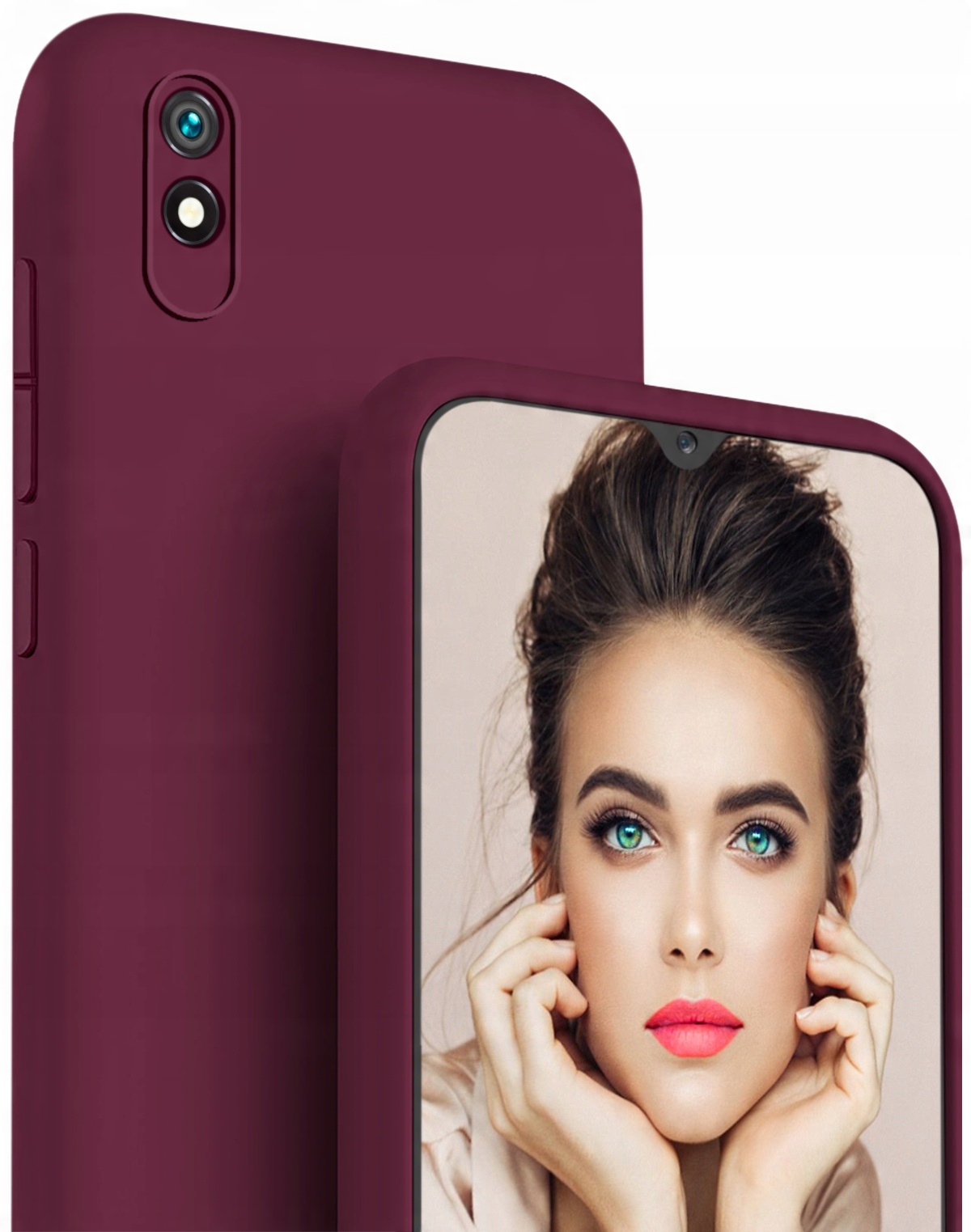 

Etui do Xiaomi Redmi 9A Case Silikon Szkło 9H