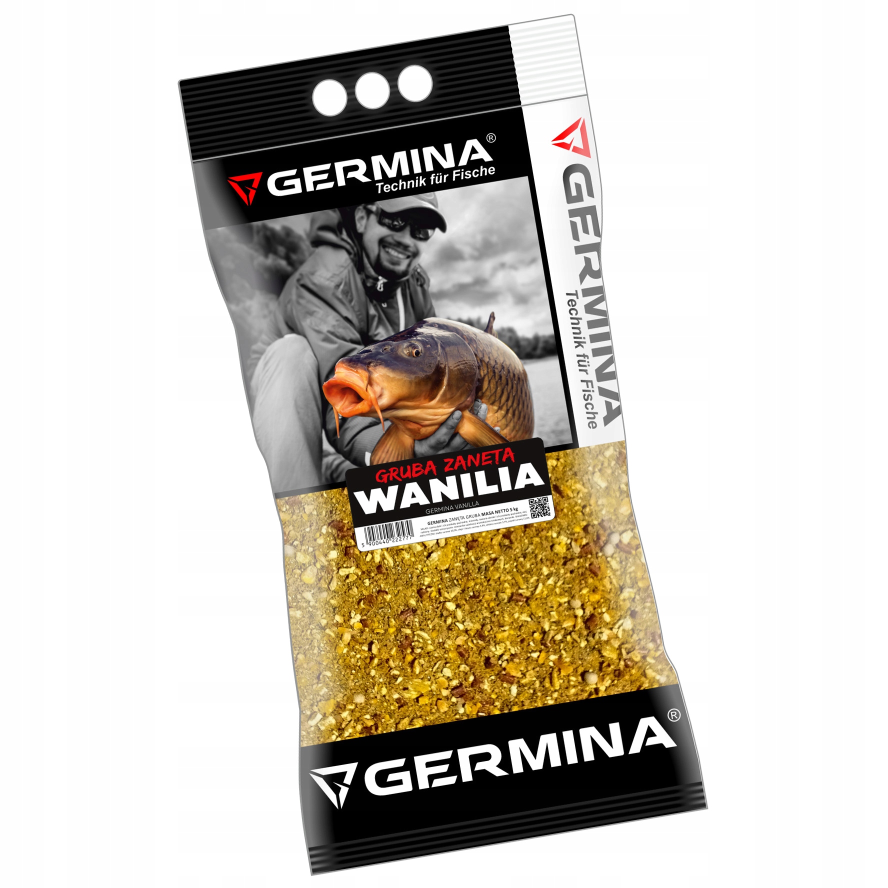 Germina Zanęta Gruba Wanilia 5kg Feeder Grunt Karp Karaś Lin Leszcz