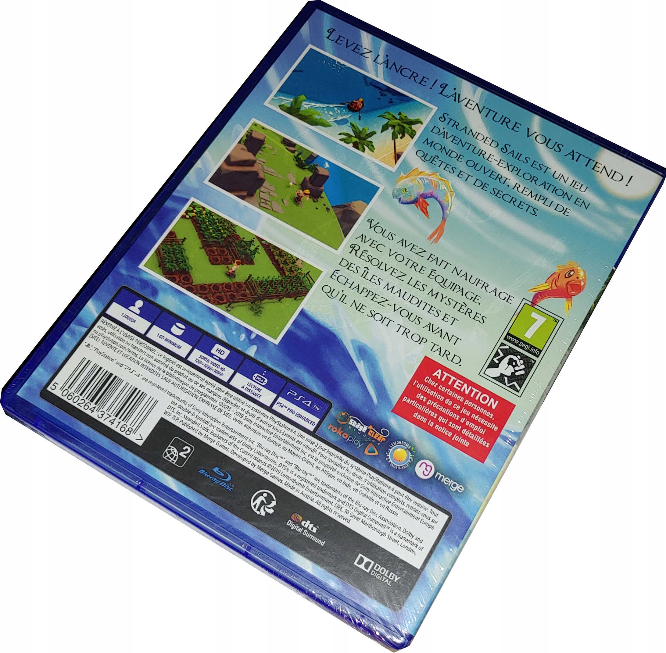 STRANDED SAILS / PS4 / NOWA / ANG Rodzaj wydania Podstawa