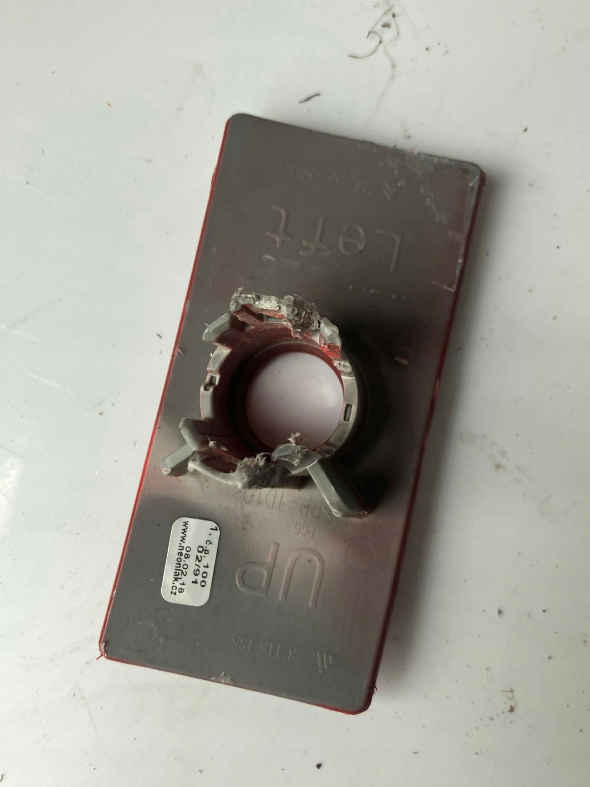 KOSZYK PDC CITROEN C3 III 9813345980 left rear part
