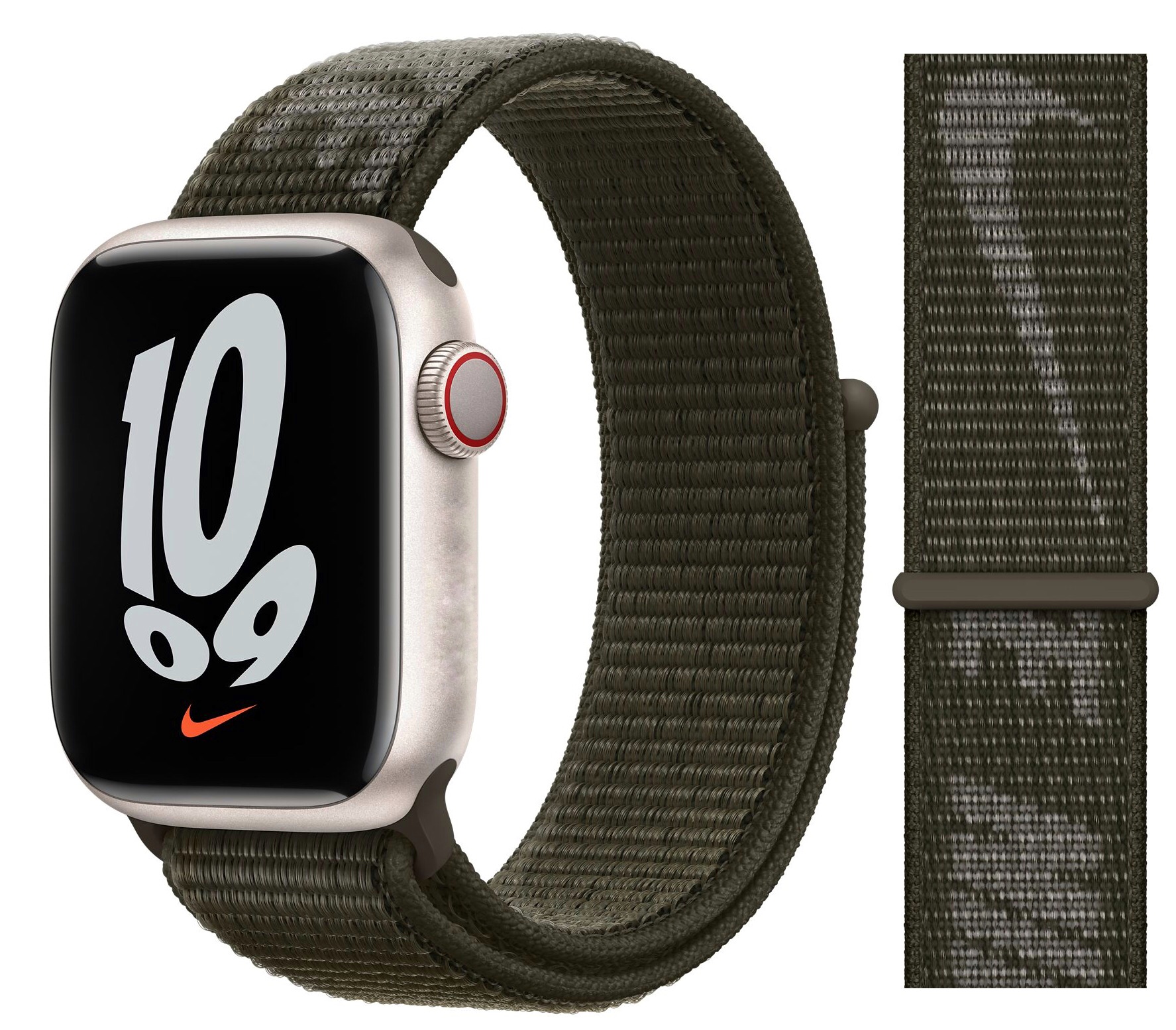 

Pasek Opaska Do Apple Watch 42 44 45 MM Nylon Nike