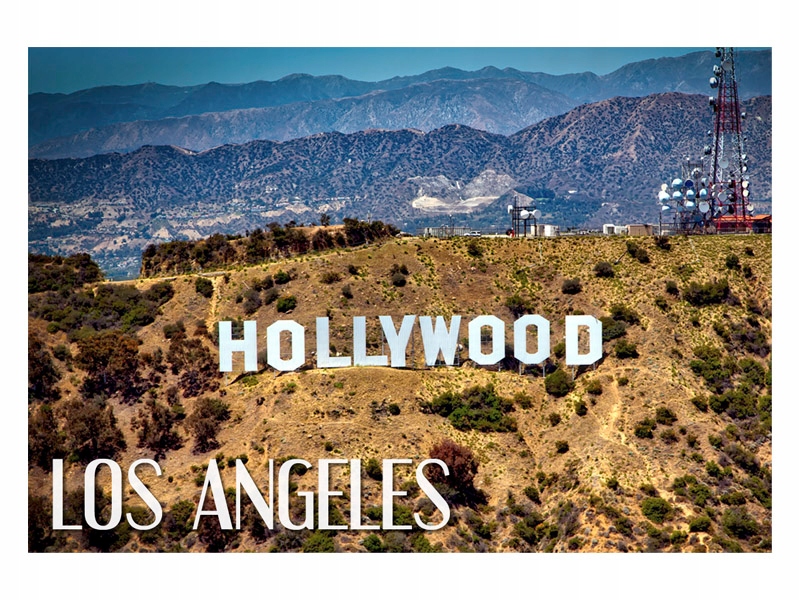 

Los Angeles Hollywood Magnes na lodówkę