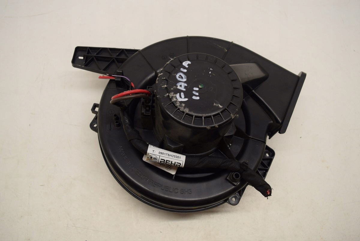 6R1819015A - FABIA III НАГРЕВАТЕЛЬ ВОЗДУХОДУВКА ВЕНТИЛЯТОР