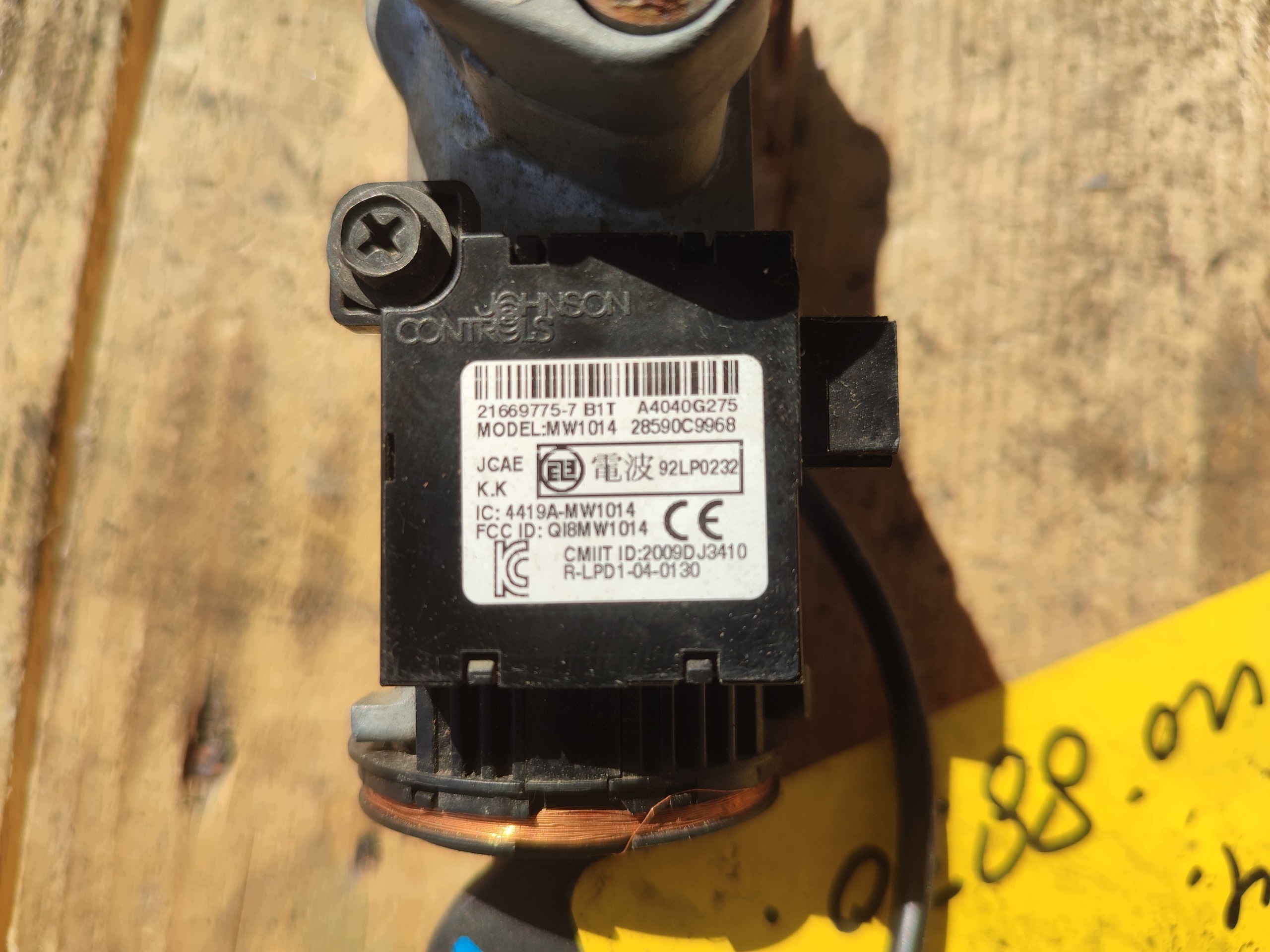 ignition Z KLUCZYKIEM NISSAN 21669775-7