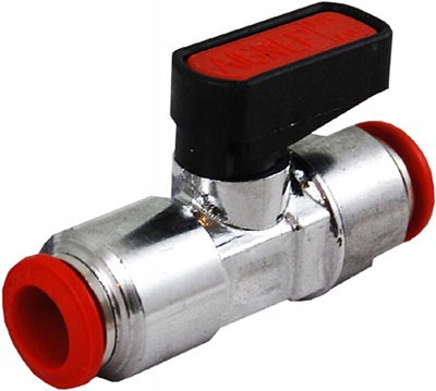 

Zawór kulowy 6560 do węża 10 mm auto wtykowy