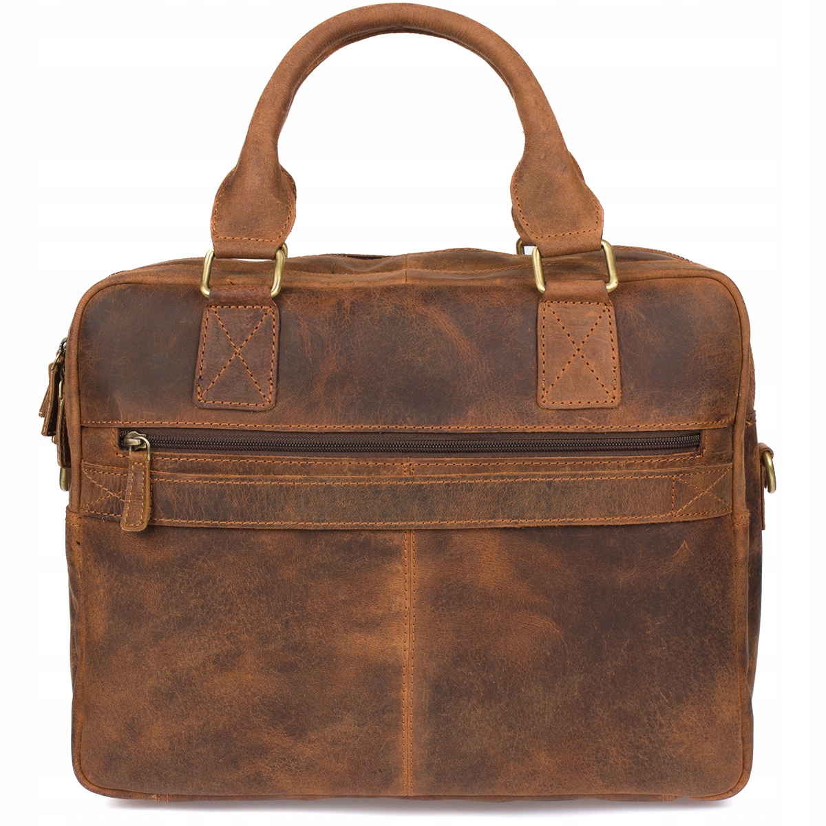 Beltimore torba na dokumenty skóra naturalna bez wzoru Model M88