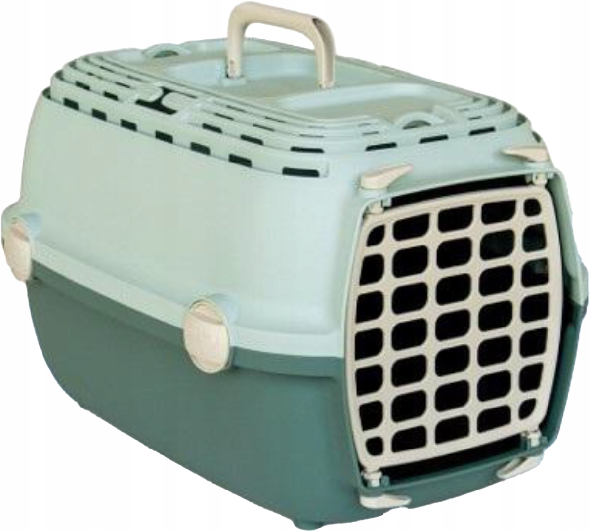 Zolux Transporter dla psa, kota do 6kg Horizon 1 plastikowe drzwi zielony