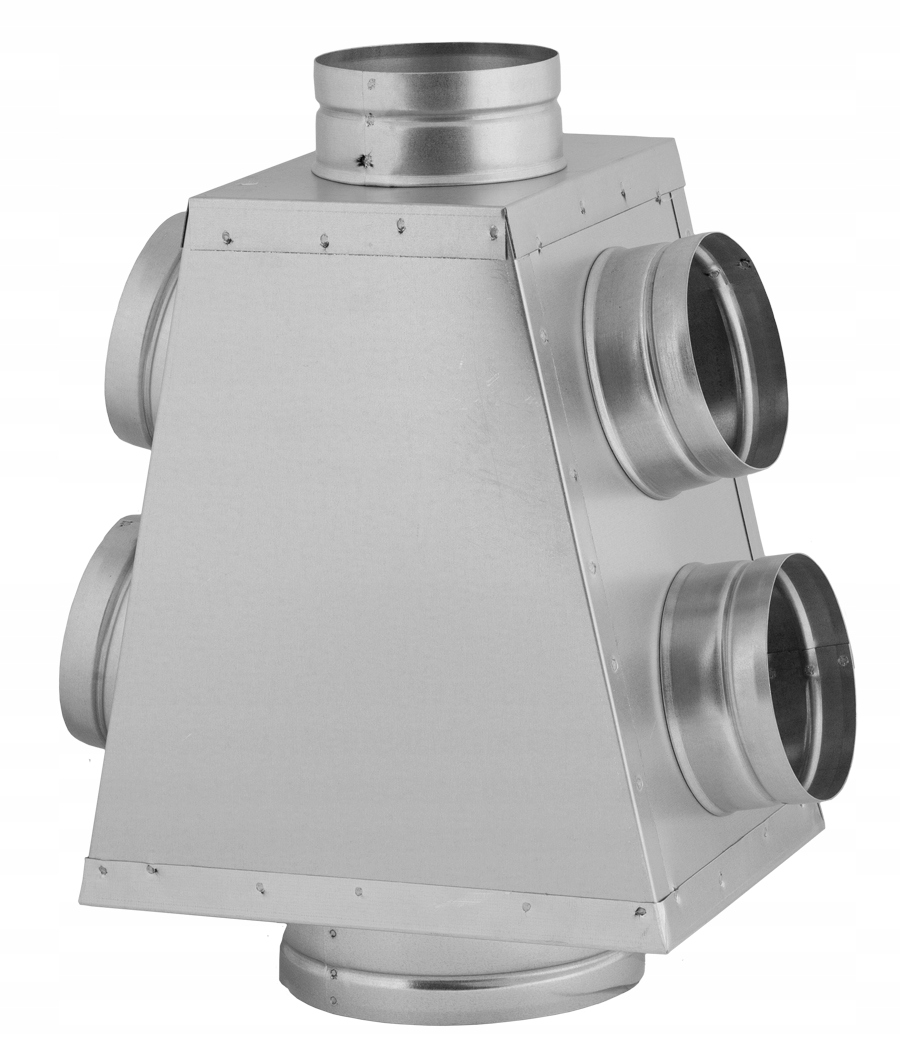 Box Rozdeľovača 125/5x125 mm Rozdeľovač Dgp